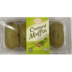 SINAR CUSTARD MUFFIN PANDAN FLA  8.00 PIECE