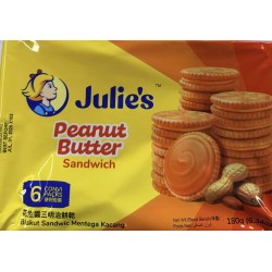 JULIES PEANUT BUTTER SANDWICH  180.00 GRAM