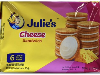 JULIES CHEESE SANDWICH  168.00 GRAM