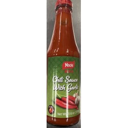 YEOS CHILI SAUCE WITH GARLIC 300.00 MILLILITER