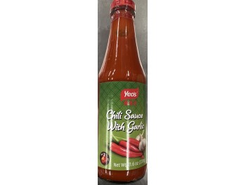 YEOS CHILI SAUCE WITH GARLIC 300.00 MILLILITER