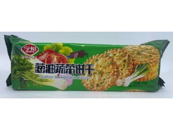 HENGYU SCALLOIN & VEGETABLE BISCUITS  210.00 GRAM