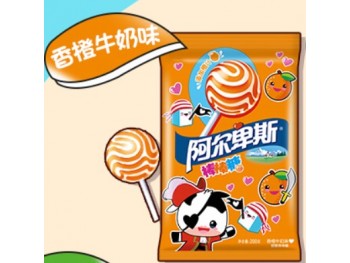 ORANGE MILK CANDY 200.00 GRAM