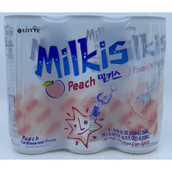 LOTTE MILKIS PEACH 6.00 CAN